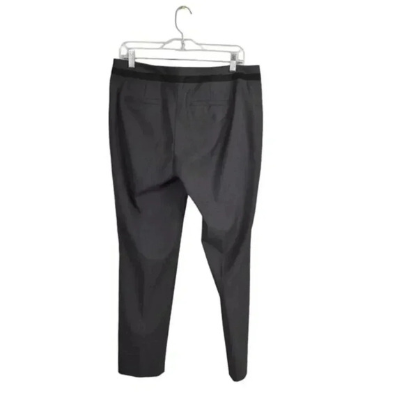Banana  Republic Factory Ryan Fit Trouser Pants Charcoal Gray Size 8 - Picture 3 of 9